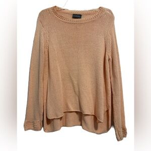 Wooden Ships Coral Knit Sweater